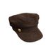 Women's Hats Fever Same Style British Retro Gold Button Wool Newsboy Cap Female Autumn And Winter New Octagonal Painter Hat_viptrois.com