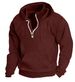 Pure 2023 Autumn Winter New European And American Style Hooded Thickened Casual Jacket For Men, Can Add Printing, Loose_viptrois.com