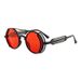 Unisex Cyberpunk Trend Retro Round Sunglasses_viptrois.com