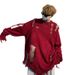Loom European And American High Street Distressed Frayed Knitted Sweater For Men, Trendy Brand, Cool Hip-Hop Retro Lazy_viptrois.com