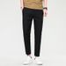 Men's Clothing Pants Men's New Summer Casual Trousers Men's Stretch Pants Straight Pants Thin Nine Point Sports Pants Trousers_viptrois.com
