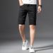 Men's Clothing White Ripped Denim Shorts Men's Straight Pants Trendy Brand Ins Shorts Slim Breeches_viptrois.com
