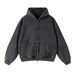 Vintage Washed Cotton Hoodie & Sweatpants Set For Men - Retro Streetwear Two-Piece Outfit (Available In Multiple Colors)_viptrois.com