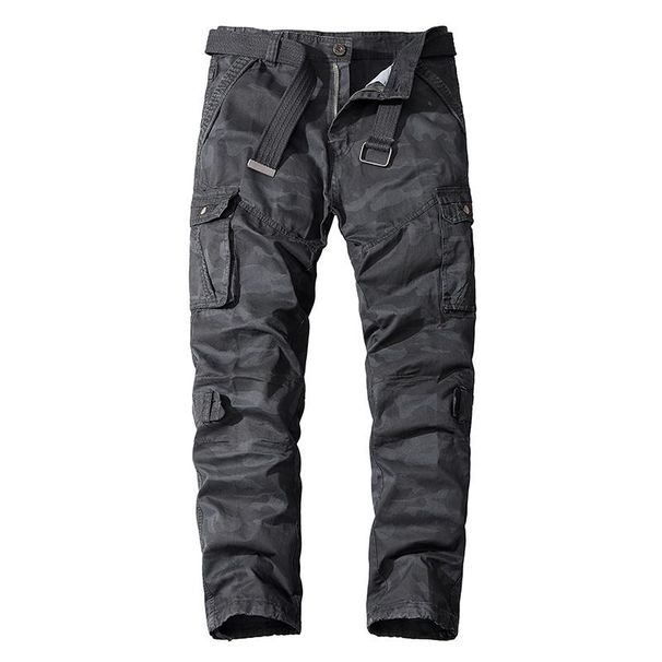 Men's Clothing Overalls Casual Pants Washed Trousers Pure Cotton Loose_viptrois.com