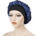 Cross Border New Hair Care Hat Black Brim High Elastic Wide Brim Sleeping Hat Women's Anti Drop Hat One Piece Drop Shipping_viptrois.com