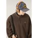 Nordmann Half-Zip Stand Collar Heavyweight Fleece Sweatshirt Spring Edition Trendy Brand Letter Embroidery 430G Thickened Top_viptrois.com