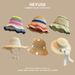 Lace Raffia Sun Hat - Oversized Brim For Beach Vacation | Breathable Openwork Design & UV Protection Summer Hat For Women_viptrois.com