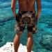 Premium Products CP11621A09 American Casual Camouflage Printed Trendy Brand Fitness Running Sports Basketball Shorts_viptrois.com