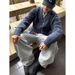 Men's Color-Block Knit Sweater – Trendy Jacquard Pattern For Halloween & Christmas (Blue/Red, EU Sizes S-2XL)_viptrois.com