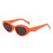 New Fashion Oval Small Frame Sunglasses Trendy Sun Protection Sunglasses Ins Net Red Sunglasses T_viptrois.com