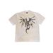 Dragon Skeleton Graphic T-Shirt - Y2k Oversized Streetwear Tee, Heavyweight Cotton Unisex Top For Men And Women, Alternative Fashion Bold Print Shirt_viptrois.com