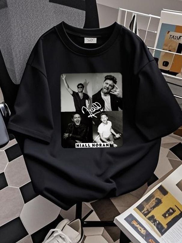 Rare Niall Horan Tour T Shirt For Fans Comfortable Stylish Versatile Summer Unisex Graphic Breathable Streetwear Soft Homme Casual_viptrois.com