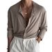 Men's Clothing Breathable Slim Fitting Long Sleeved Business Casual Commuter Shirts Sun Proof Thin Cardigans_viptrois.com