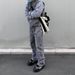 Men's Clothing Vintage Washed Distressed Knee Canvas Overalls Gravel Lime Logging Pants Trousers Vibe_viptrois.com