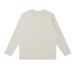 WASSUPSSC Pure Cotton Breathable Base Shirt Men Long Sleeve T-Shirt Solid Color Loose Trendy Brand Light Mature Casual_viptrois.com