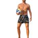 Men's Beach Shorts With Inner Mesh Three Quarter Pants Large Pants Fashionable Anti Embarrassment Quick Drying Swimming Trunks Source Manufacturer_viptrois.com