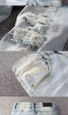 Vintage Distressed Denim Jeans For Men - Relaxed Fit Straight Leg Baggy Pants With Washed & Ripped Details_viptrois.com