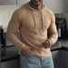 Men's Slim-Fit Workout Hoodie – Muscle Compression Long Sleeve Gym Shirt (Lightweight, Stretch Fabric, M-Xxxl, Grey/Black/Navy/Green)_viptrois.com