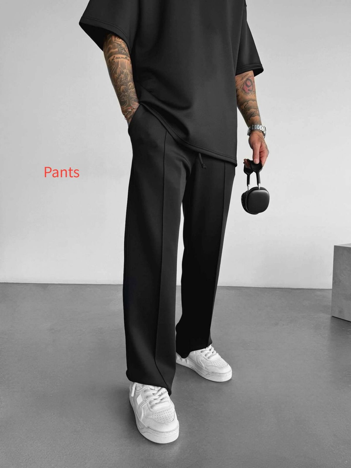 Men's Clothing 2024 New Pants Men's Four Seasons Loose Straight Sports Casual Trousers Hot Selling Suit Long_viptrois.com