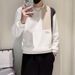 Men's Clothing Men's Casual Long Sleeve T-Shirt With Color Block Design - Comfortable Round Neck Pullover For Everyday Wear_viptrois.com