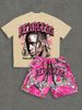Men's Clothing Fashion T Shirt With Eye Catching "FEARLESS" Words_viptrois.com
