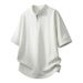 Men's Trendy Half Zip T-Shirt Short Sleeved Casual Tie Dye Loose Fit plus Size Summer Workwear Sportswear Set_viptrois.com