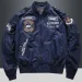 Jackets Spring And Fall New Ma1 Bomber Jacket Men's Fashion Brand American Embroidered Baseball Uniform Military Cargo_viptrois.com
