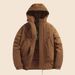 Upgraded Graphene Jacket For Men & Women, Windproof Waterproof Hooded Winter Coat, Thickened Hiking Outdoor Parka_viptrois.com