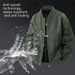 Unisex Vintage Flight Jacket – Classic Baseball Bomber With Corduroy & Rabbit Fur Trim, Oversized Fit (M-5XL, Black/Khaki/Army Green)_viptrois.com