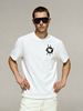 Men's Clothing Regular Cotton Short Sleeved T Shirt Casual Trend Unisex Summer Ins Black Round Neck Top Trendy Versatile Half Sleeve_viptrois.com