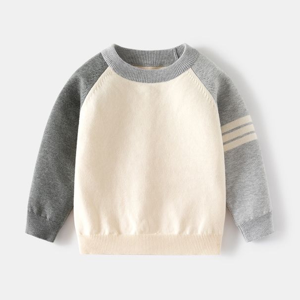 XUANMU Autumn Winter Clothes Boys Sweaters Casual Knit Top Children's Pullover Long Sleeve Cartoon Print Warm Kids Outfits XB048_viptrois.com