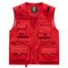 Men's Clothing Workwear Multi Pocket Vest Director Media Advertising Vest Outdoor Fishing Vest_viptrois.com