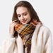 Unisex Autumn and winter 48 plaid square scarf shawls_viptrois.com