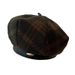 Beret For Women British Plaid Woolen Winter Octagonal Spring And Autumn Trendy Ins Korean Version Versatile Newsboy Hat_viptrois.com