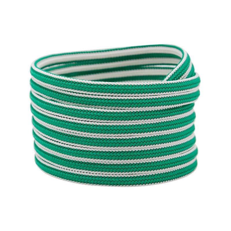 LACES 6mm Semi-circle Two-color Polyester LACES Fit Casual Shoes Sneakers Canvas Shoe Board Shoe Decoration_viptrois.com