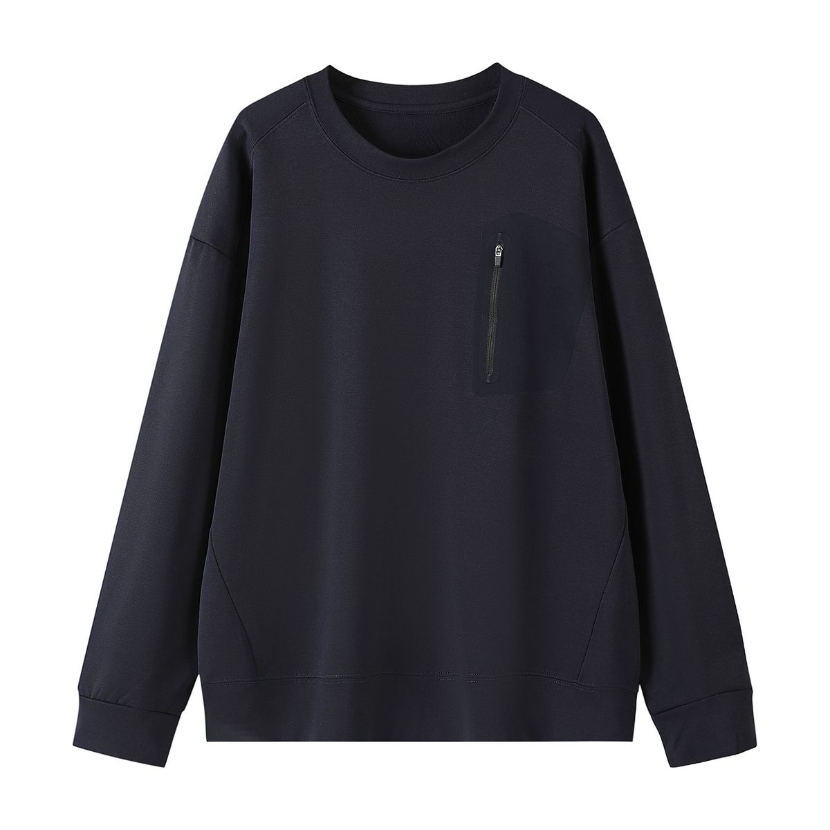 Men's High-end Crew Neck Long-sleeved Sweater Autumn Simple Trendy Men's Casual Top_viptrois.com