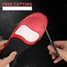 hot selling black and red printed flat foot correction arch insoles_viptrois.com