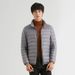 A New Large-sized Winter Coat For Men With A 90-inch White Down Inner Liner, Featuring A Light Down Cotton-padded Jacket With A Stand-up Collar_viptrois.com