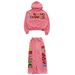 Printed Sweatshirt And Sweatpants Set For Men Long Sleeved Pullover Hoodie Retro Jacket Street Style Trendy Y2K_viptrois.com