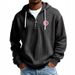 Men's Clothing European And American Heavyweight Long Sleeved Hooded Jacket With US Map Print Men's Sports Casual Sweatshirt_viptrois.com