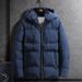 New Cotton For Men, Thickened Coat, Trendy Brand, Autumn And Winter Hooded Short Workwear Puffer Jacket_viptrois.com