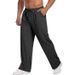 Men’s Lightweight Jogger Pants – Straight Fit Gym Running Sweatpants With Pockets, Breathable Casual Lounge Pants For Workout & Daily Wear_viptrois.com