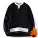"Seamless Fleece-Lined Thermal Sweater – Ultra-Warm Winter Pullover With Plush Inner Layer, Soft Crewneck Base Layer For Men"_viptrois.com