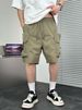 Men's Trendy Cargo Shorts – Lightweight Summer Shorts With Large Pockets, Straight Leg & Loose Fit For Casual & Streetwear_viptrois.com