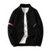 Pure Men's Cardigan Spring Autumn 2025 New Korean Style Trendy Fashion Turn-down Collar Knitted Jacket Coat Sweater_viptrois.com