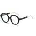 Men's Sunglasses Internet Celebrity Retro Round Frame Sunglasses, Ladies' Trendy All Match UV Anti Ultraviolet New Models_viptrois.com