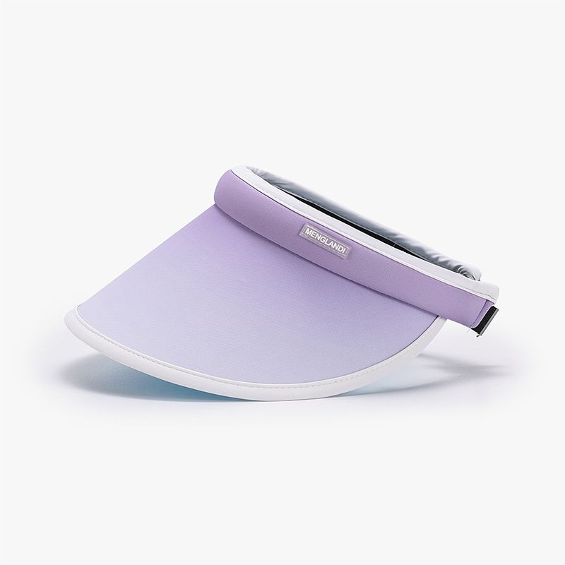 Summer outdoor versatile UV sunscreen empty top hat women's UV protection fashion gradual change breathable sunscreen sun hat_viptrois.com