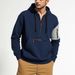 Hooded Sweatshirt For Men – Fleece-Lined Zip-Up With Multi-Pocket Design (S-XXXL, Polyester-Acetate Blend, Brushed Interior)_viptrois.com