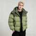Men's Detachable Hood Winter Jacket – Windproof Padded Coat With Color Block Design (XS-XXL, Green/Khaki/Black/Blue)_viptrois.com