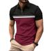 2024 Men's Polo T-Shirts For Men Original T-Shirt Summer Men's Short-Sleeved Intercolored Lapel New In Tops & Tees Clothes_viptrois.com